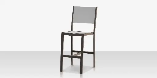 [SF-3001-172-TXG-CGR] Fusion Bar Side Chair - Tex Gray - Cloud Gray Sling