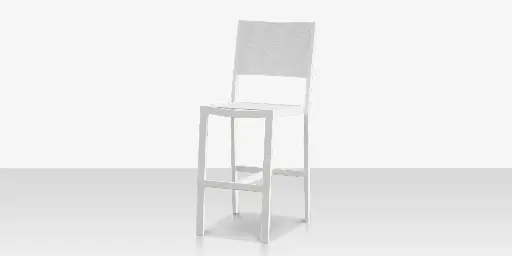 [SF-3001-172-TXW-WHT] Fusion Bar Side Chair - Tex White - White Sling
