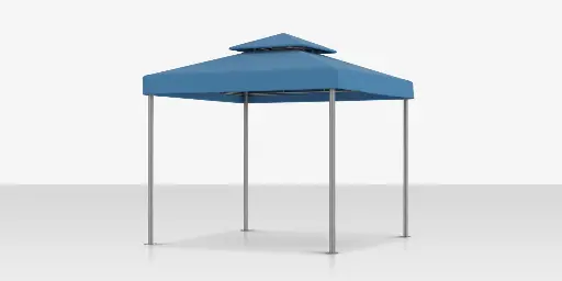[SF-3801-656-10] Oasis Vented Roof Cabana - 10' X 10'