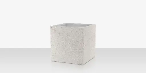 [SF-6003-784-PAB] Porcelain Planter - 24" x 24" x 24" - Arles Blanco