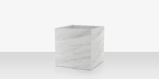 [SF-6003-784-PCC] Porcelain Planter - 24" x 24" x 24" - Calacata