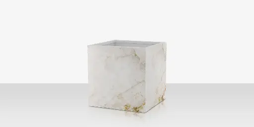 [SF-6003-784-PCR] Porcelain Planter - 24" x 24" x 24" - Cuarzo Reno