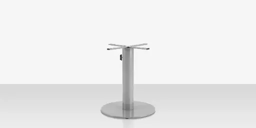 [SF-1008-588U] Verona Large Round Dining Base with Umbrella Option