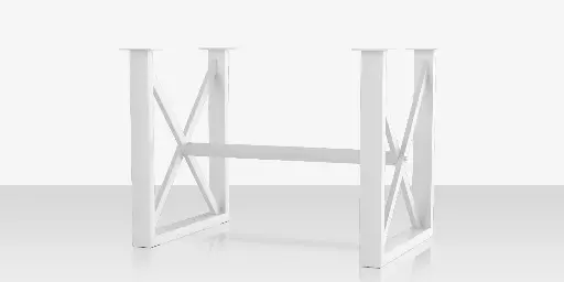 [SF-1030-615] Contemporary Square X Style Bar Table Base