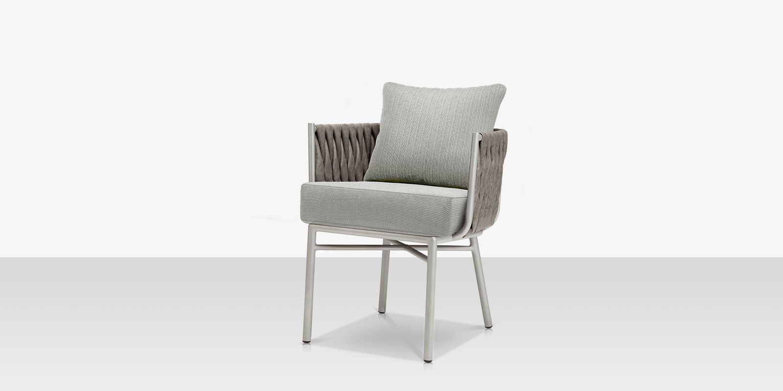 DecoScape Aria commercial outdoor dining arm chair